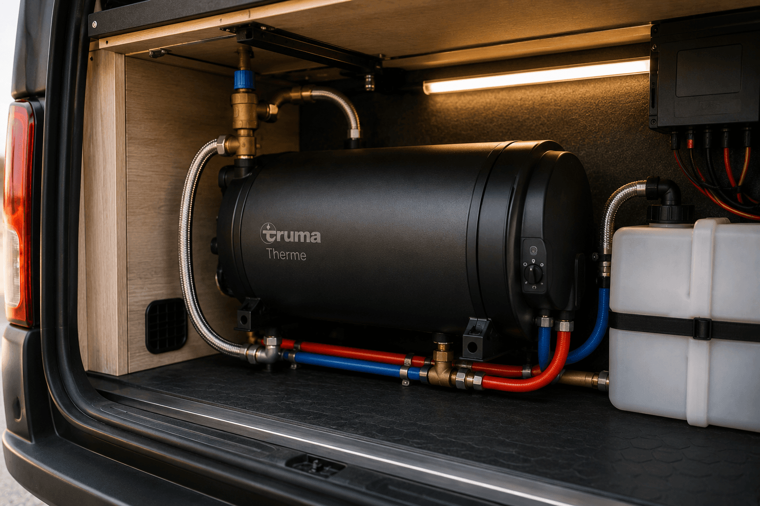 Heating and hot water example 2