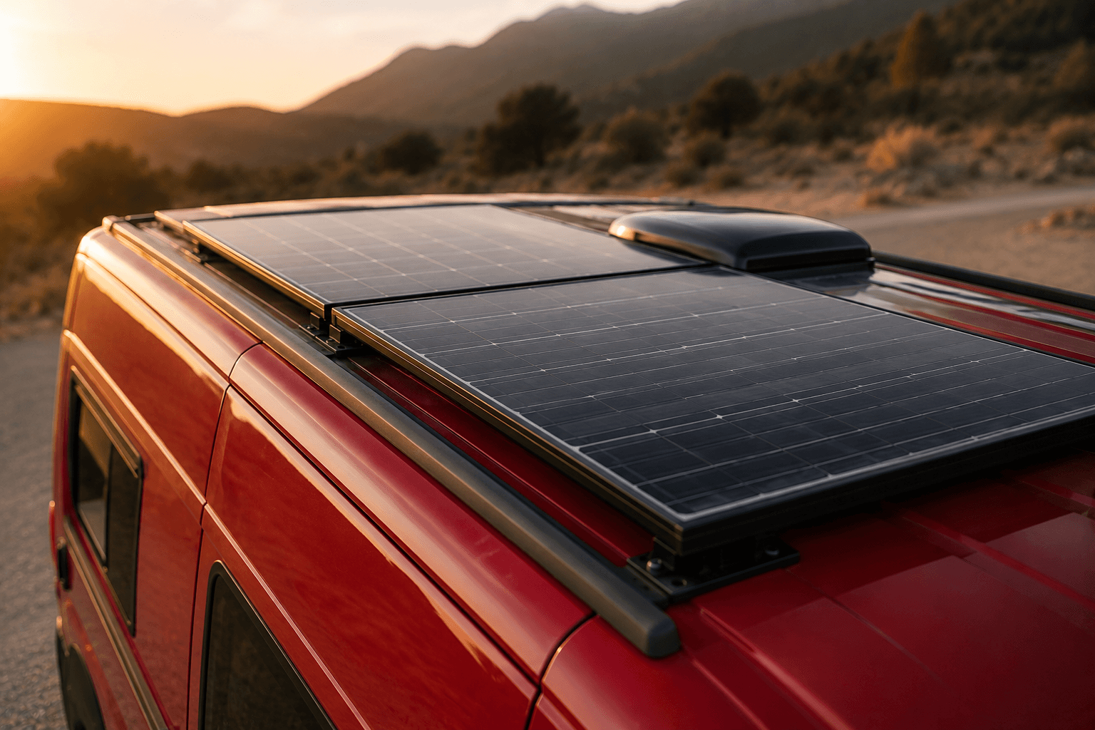 Solar and off-grid power example 2