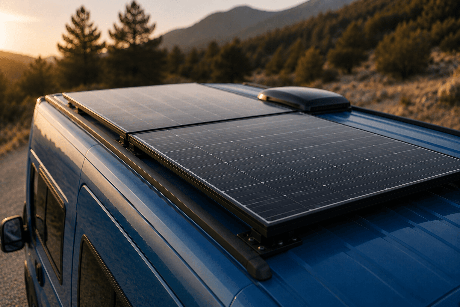 Solar and off-grid power example 3