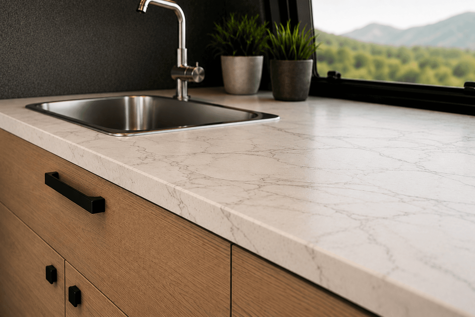 Worktop finish example 3