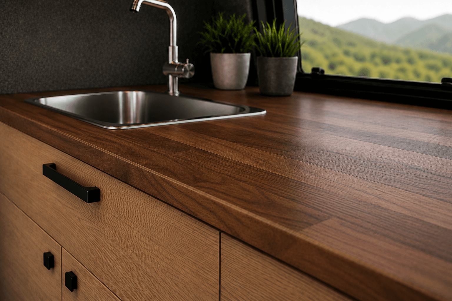 Worktop finish example 5